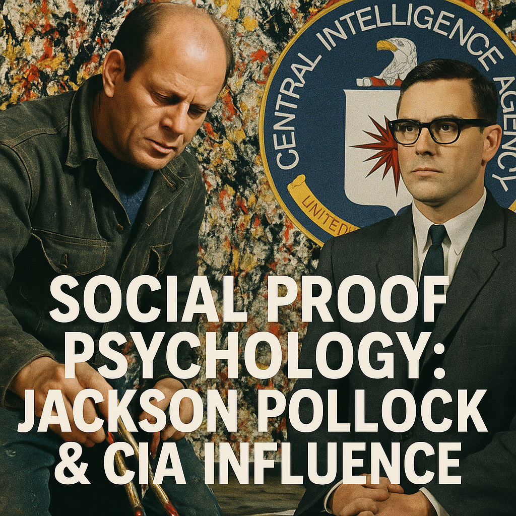 Jackson Pollock & CIA Influence: Social Proof Psychology