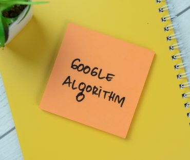 Concept,Of,Google,Algorithm,Write,On,Sticky,Notes,Isolated,On